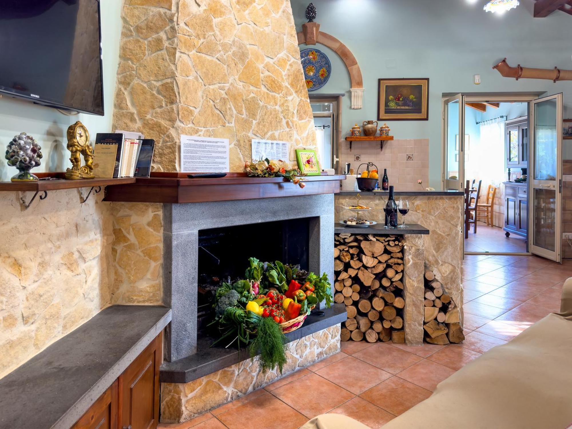 Villa Del Gelso Chalet Nel Parco Delletna Маскали Экстерьер фото